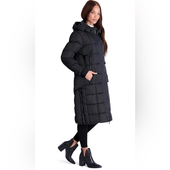 Steve Madden Maxi Puffer Jacket - Picture 1 of 10